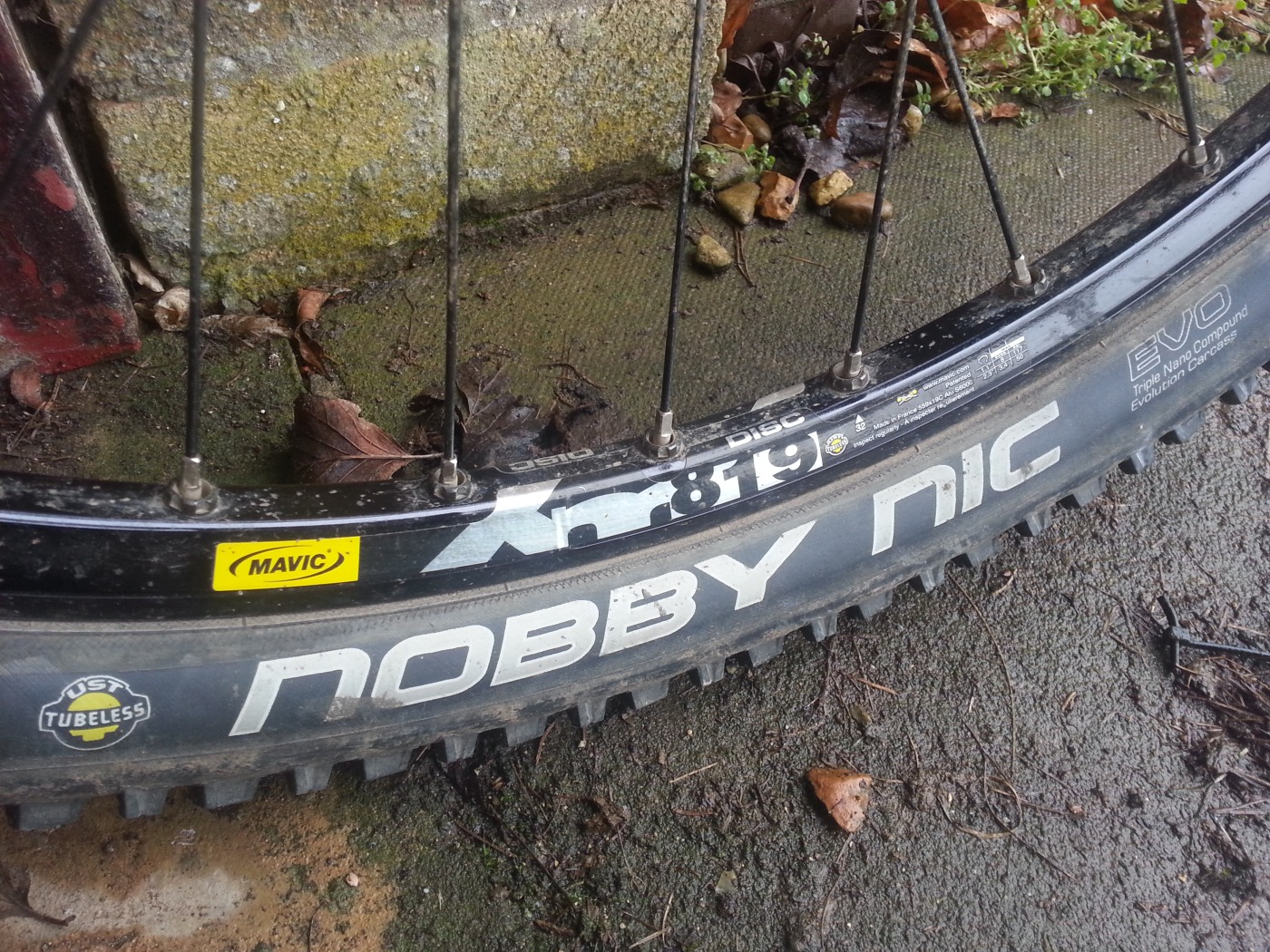 My UST Nobby Nic Tyres