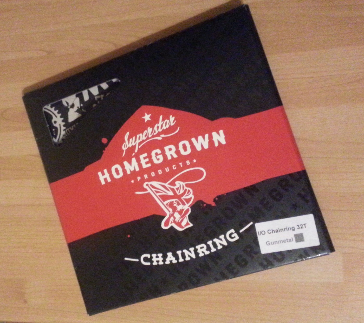 Chainring in its packet